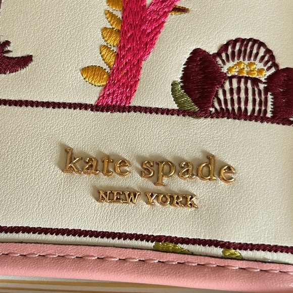NWT - Kate Spade Secret Garden Embroidered Bag - Picture 11 of 16